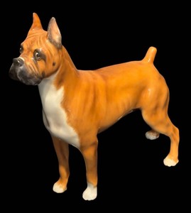 SR - Royal Doulton Warlord of Mazelaine Boxer Dog Figurine