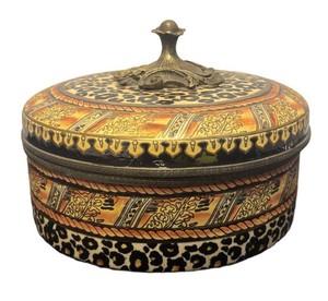 SR - Vintage Decorative Bowl with Lid by Dominic