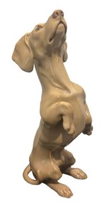 SR - Bing & Grondahl Porcelain Begging Dog Figurine