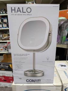 NEW CONAIR HALO LED RECHARGEABLE MIRROR