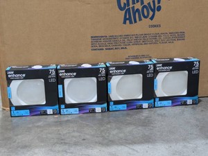 (4) NEW FEIT ELECTRIC DAYLIGHT RECESSED DOWNLIGHT WITH TRIM 75W