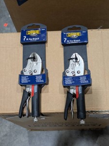 (2) NEW GEARHEAD 7 VISE WRENCH