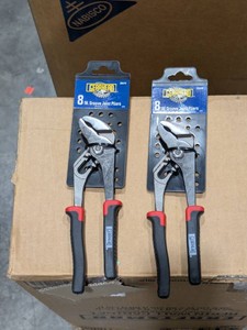 (2) NEW GEARHEAD 8 GROOVE JOINT PLIERS