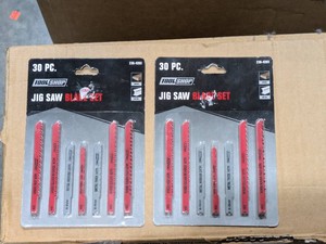 (2) NEW TOOL SHOP 30PC. JIG SAW BLADE SET