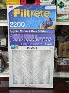 NEW 3M FILTRETE 2200 14x25x1 FILTERS 4PK.