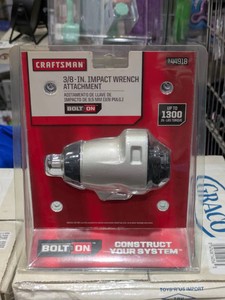 NEW CRAFTSMAN 38 IMPACT WRENCH ATTACHMENT