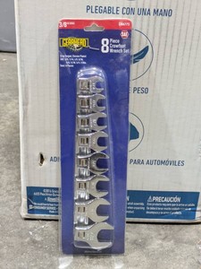 NEW GEARHEAD 8PC. CROWFOOT WRENCH SET