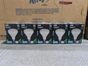(5) NEW FEIT ELECTRIC LED 65W DAYLIGHT 5000K BULBS