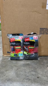 (2) NEW HANES TAGLESS BOXERS SP 10CT