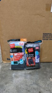(2) NEW HANES TAGLESS BOXERS SP 11CT