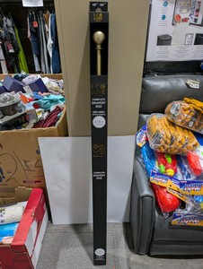 NEW ECO LUXE HOME COMPLETE DRAPERY ROD 48 - 86 GOLD
