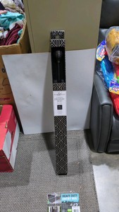 NEW PARK & FIFTH COMPLETE DRAPERY ROD 24 - 48 BROWN