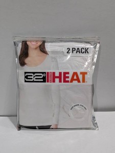 NEW 32 DEGREE HEAT T SHIRT 2PK