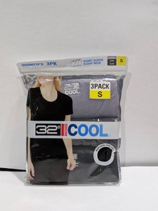 NEW 32 DEGREE HEAT T SHIRT 3PK SMALL