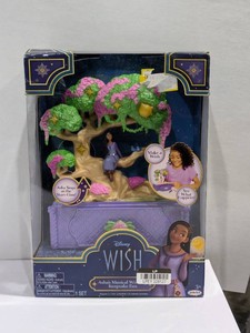 NEW DISNEY WISH ASHAS MUSICAL WISHING KEEPSAKE BOX