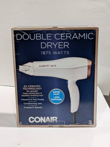 NEW CONAIR DOUBLE CERAMIC DRYER