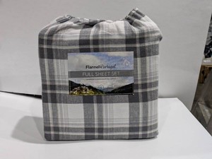 NEW FLANNEL FROM PORTUGAL FULL SHEET SET