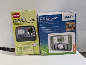 (2) ASSORTED TOROORBIT LANDSCAPESPRINKLER TIMER
