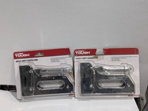 (2) NEW HYPER TOUGH HEAVY DUTY STAPLE GUN