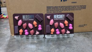(2) NEW HERSHEY BEAUTY SPONGES 12PK