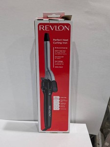 NEW REVLON PERFECT HEAT CURLING IRON