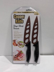 NEW COPPER KNIFE 2PK