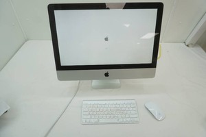 Apple iMac OS X 10.8.2 3.06 GHz Intel Core 2 Duo 4 GB 1067 MHz RAM desktop computer with mouse and keyboard