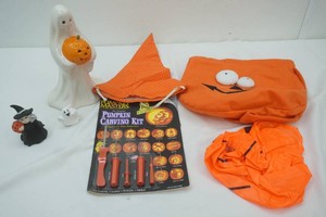 Halloween decor, pumpkin carving kit