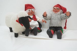 vintage Norwegian Christmas gnome doll made by Arne Hasle
