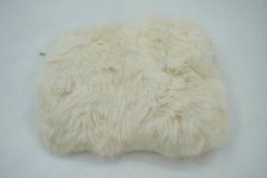 rabbit fur hand muff