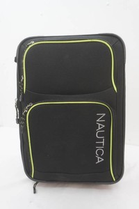 Nautica soft side upright suitcase 22 tall