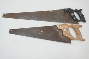 2 hand saws