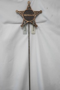 Veteran Bronze Star grave marker