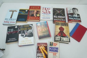 group of novels Killing Kennedy, The Lost Symbol, The Boys in the Boat and many others