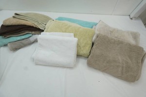 variety of bath and hand towels, wash cloths