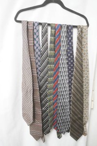 group of nylon neck ties