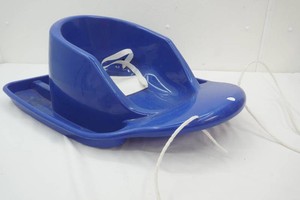 plastic toboggan