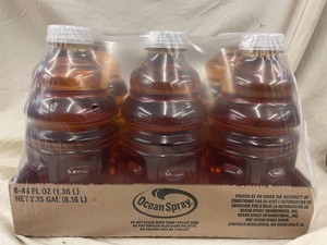 Ocean Spray Apple Juice 46 Fl Oz Bottles - 6-Pack