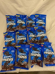 TROL - Oreo Minis Chocolate Creme Cookies 8.5 Oz (Lot of 12)
