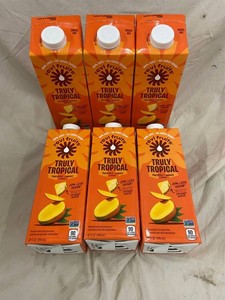 OH 1 - Revl Fruits Truly Tropical Pineapple-Mango Juice 32 Fl Oz (Lot of 6)