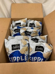 TN 1 - Essential Everyday Ripple Potato Chips 9 Oz (Lot of 8)