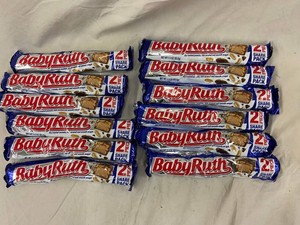 WY 3 - Baby Ruth 2-Piece Share Packs 3.3 Oz (Lot of 12)