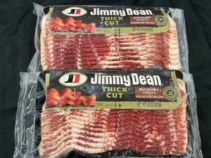J - Jimmy Dean Thick Cut Hickory Smoked Bacon 16 Oz (Lot of 2)