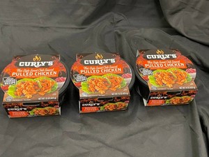 N - Curlys Thai Style Sweet Chili Pulled Chicken 15 Oz (Lot of 3)