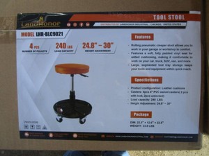 LandHonor Rolling Shop Stool