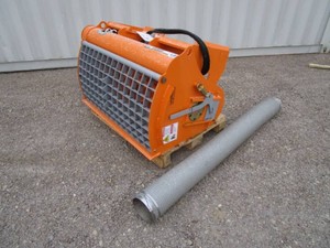 LandHonor Skid Steer Double Dischsrge Concrete Mixer Bucket