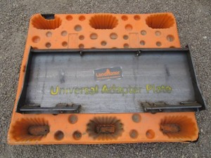 LandHonor 14 Skid Steer Quick Tach Plate