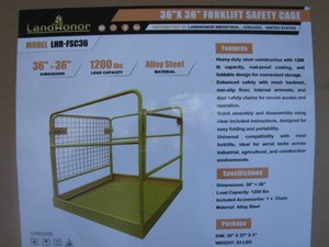 LandHonor Forklift Man Basket