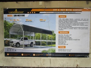LandHonor 11x19x9 Carport