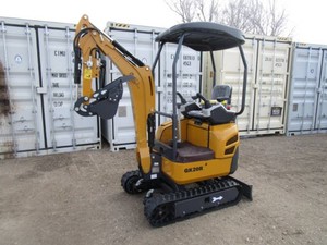 CFG Industry QK20R Excavator 23hp, Pilot Controls, Hydraulic Bucket Thumb